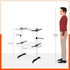 Bathla Mobidry Terra 2 Level Steel Modular Cloth Drying Stand For Home (Black - Medium) Made in India